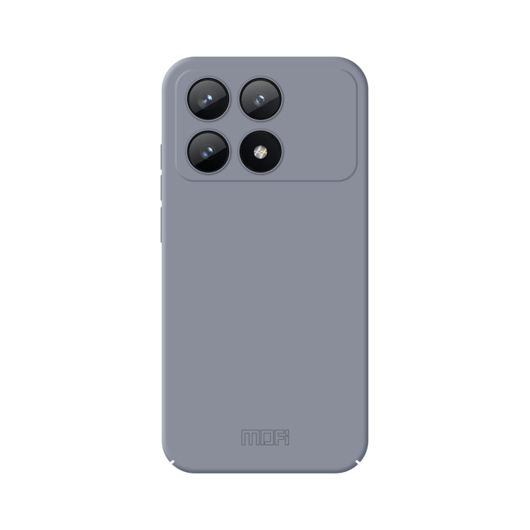 For Xiaomi Redmi K70E MOFI Qin Series Skin Feel All-inclusive PC Phone Case(Gray) - K70E Cases by MOFI | Online Shopping South Africa | PMC Jewellery