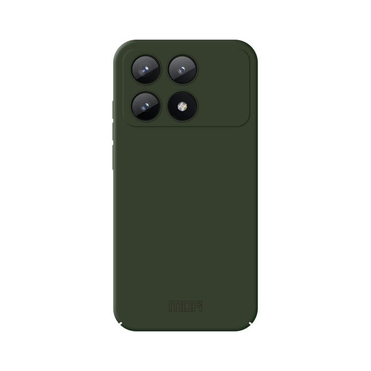 For Xiaomi Redmi K70E MOFI Qin Series Skin Feel All-inclusive PC Phone Case(Green) - K70E Cases by MOFI | Online Shopping South Africa | PMC Jewellery