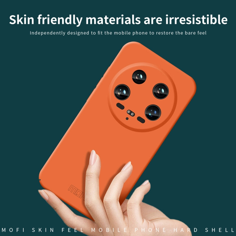 For Xiaomi 14 Ultra MOFI Qin Series Skin Feel All-inclusive PC Phone Case(Black) - free shipping - PMC TechLife - Order now!