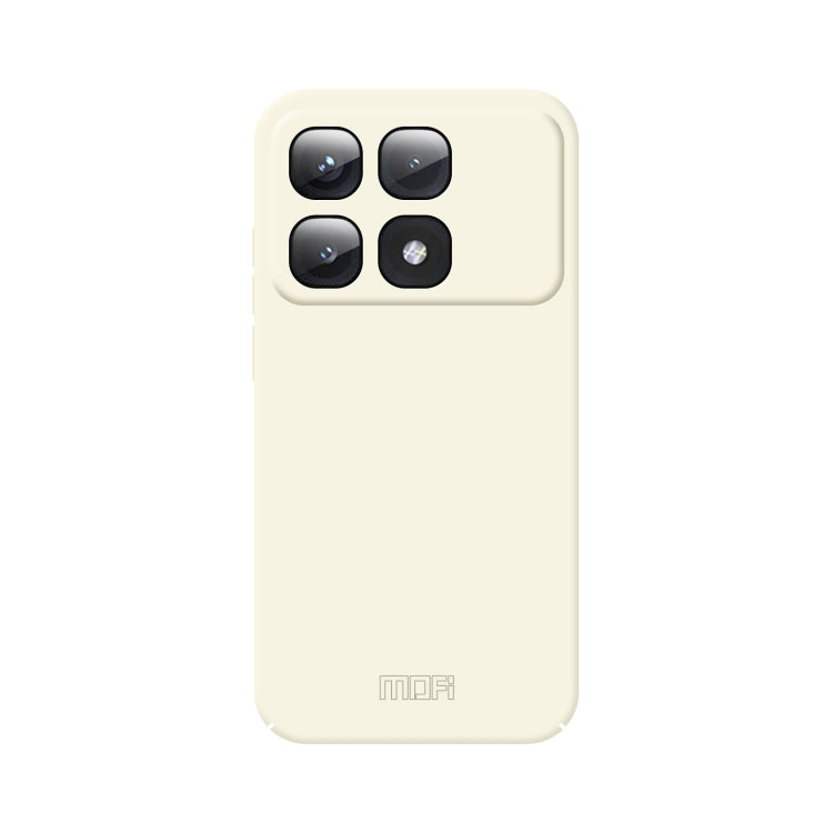 For Xiaomi Redmi K70 Ultra MOFI Qin Series Skin Feel All-inclusive PC Phone Case(Beige) - Xiaomi Cases by MOFI | Online Shopping South Africa | PMC Jewellery | Buy Now Pay Later Mobicred