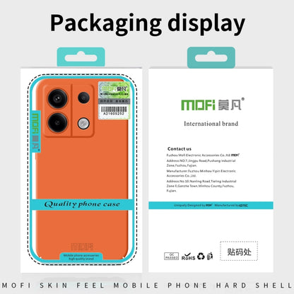 For Xiaomi 14 Ultra MOFI Qin Series Skin Feel All-inclusive PC Phone Case(Green) - 14 Ultra Cases by MOFI | Online Shopping South Africa | PMC Jewellery