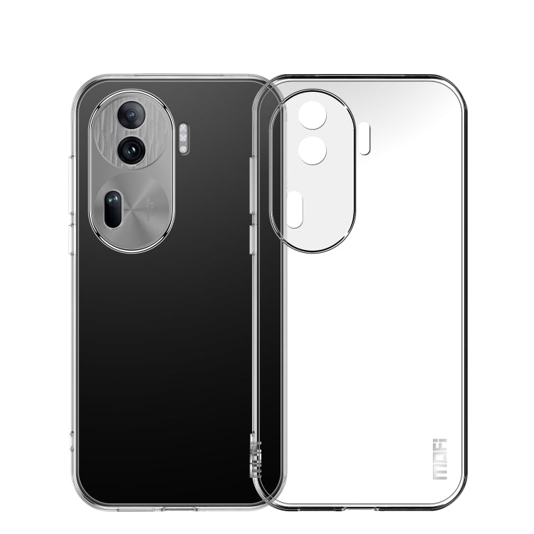 For OPPO Reno11 Pro China MOFI Ming Series Ultra-thin TPU Phone Case(Transparent) - Reno11 Pro Cases by MOFI | Online Shopping South Africa | PMC TechLife