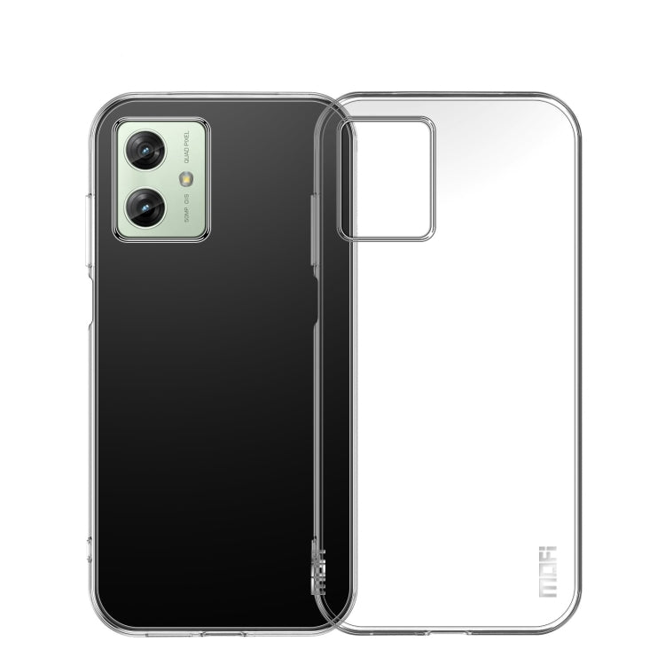 For Motorola Moto G54 MOFI Ming Series Ultra-thin TPU Phone Case(Transparent) - Motorola Cases by MOFI | Online Shopping South Africa | PMC Jewellery