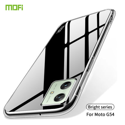 For Motorola Moto G54 MOFI Ming Series Ultra-thin TPU Phone Case(Transparent) - Motorola Cases by MOFI | Online Shopping South Africa | PMC Jewellery