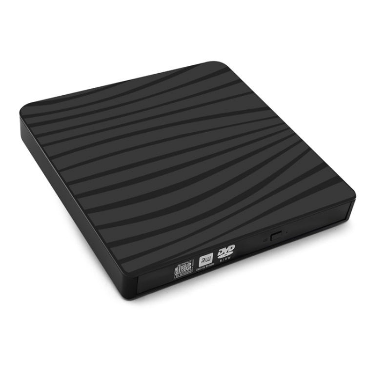 TG30N CD VCD Reader Burner Zebra-stripe Design Laptop Computer External DVD Drive - Rewritable Drive by PMC Jewellery | Online Shopping South Africa | PMC Jewellery | Buy Now Pay Later Mobicred