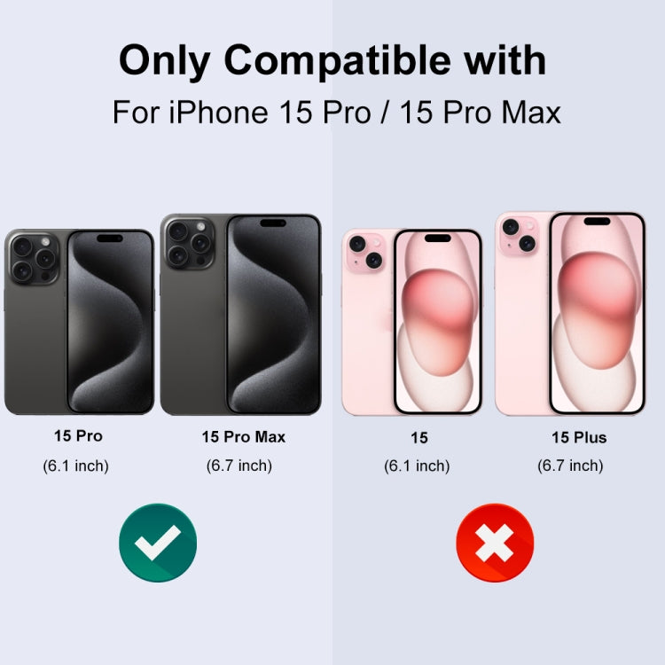 For iPhone 15 Pro / 15 Pro Max NORTHJO Camera Lens Protector Tempered Glass CD Vein Metal Ring Film(Silver) - iPhone 15 Pro Tempered Glass by NORTHJO | Online Shopping South Africa | PMC TechLife