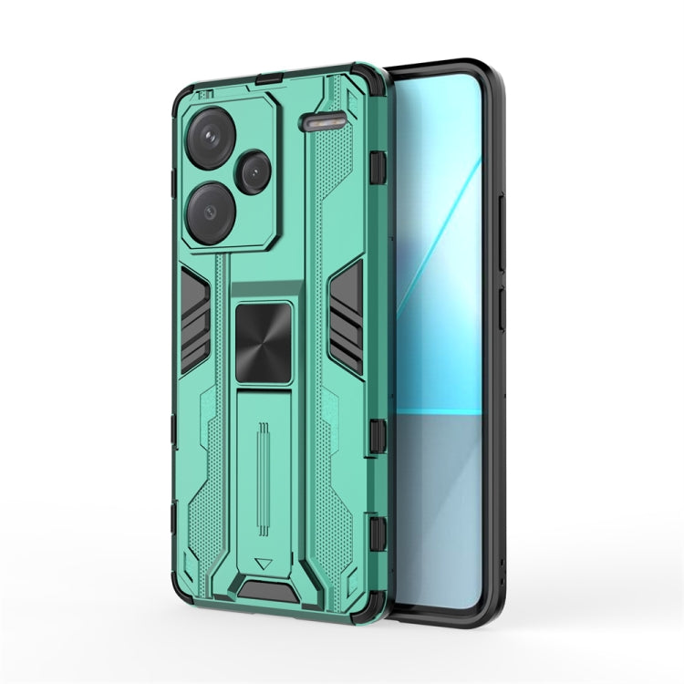 For Redmi Note 13 Pro+ Supersonic Armor PC Hybrid TPU Phone Case(Green) - Note 13 Pro+ Cases by PMC Jewellery | Online Shopping South Africa | PMC Jewellery | Buy Now Pay Later Mobicred