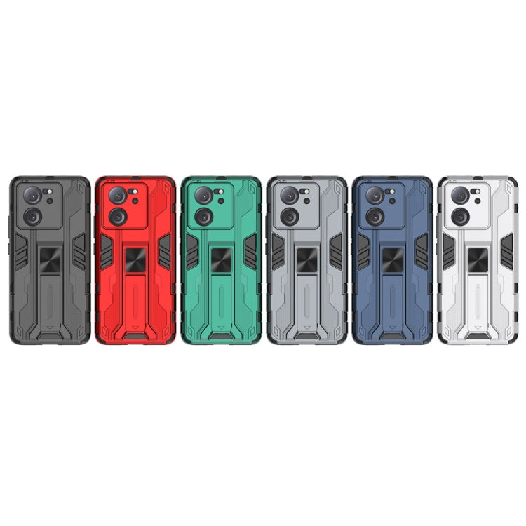 For Xiaomi 13T Pro Supersonic Armor PC Hybrid TPU Phone Case(Black) - Xiaomi Cases by PMC TechLife | Online Shopping South Africa | PMC TechLife | Buy Now Pay Later Mobicred