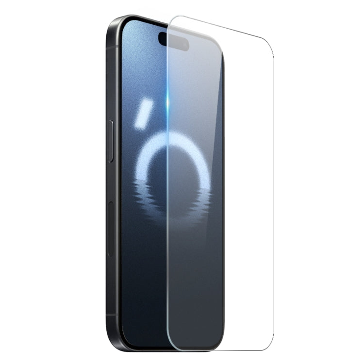 For iPhone 16 Pro Max NORTHJO 3 in 1 TPU Phone Case with Screen Film and Lens Film(Clear) - iPhone 16 Pro Max Cases by NORTHJO | Online Shopping South Africa | PMC TechLife | Buy Now Pay Later Mobicred