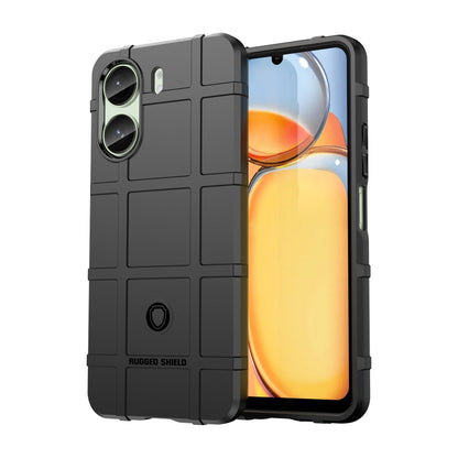 For Xiaomi Poco C65 Full Coverage Shockproof TPU Phone Case(Black) - Xiaomi Cases by PMC Jewellery | Online Shopping South Africa | PMC Jewellery | Buy Now Pay Later Mobicred