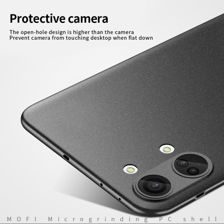 For OnePlus Ace 2V / Nord 3 MOFI Fandun Series Frosted PC Ultra-thin All-inclusive Phone Case(Red) - free shipping - PMC TechLife - Order now!