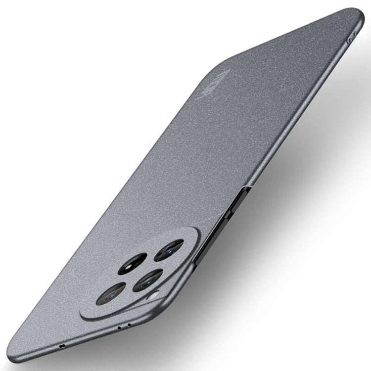 For OnePlus 12 MOFI Fandun Series Frosted PC Ultra-thin All-inclusive Phone Case(Gray) - free shipping - PMC TechLife - Order now!