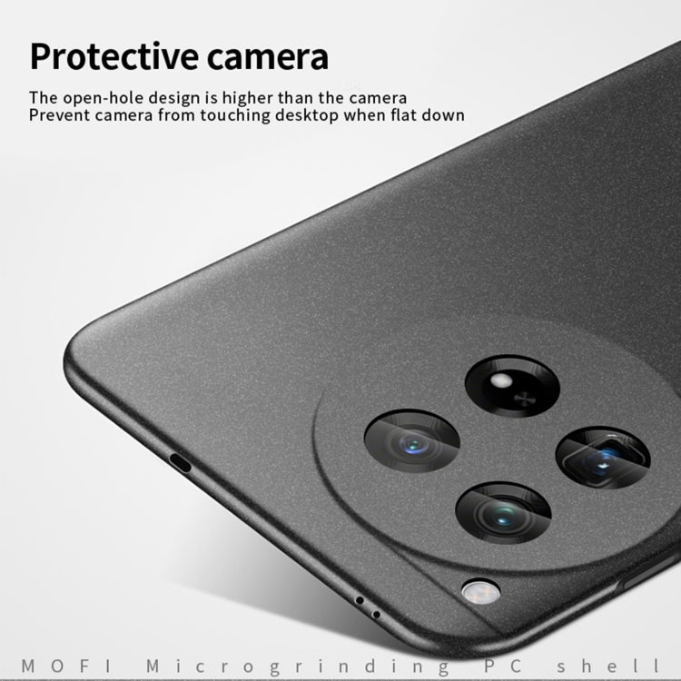 For OnePlus 12 MOFI Fandun Series Frosted PC Ultra-thin All-inclusive Phone Case(Green) - free shipping - PMC TechLife - Order now!
