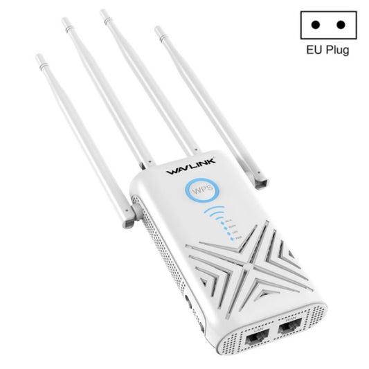 WAVLINK WN579X3 With 5dBi Antennas AC1200 Wireless Router 2.4G / 5G Dual Band WiFi Repeater, Plug:EU Plug - Wireless Routers by WAVLINK | Online Shopping South Africa | PMC Jewellery | Buy Now Pay Later Mobicred