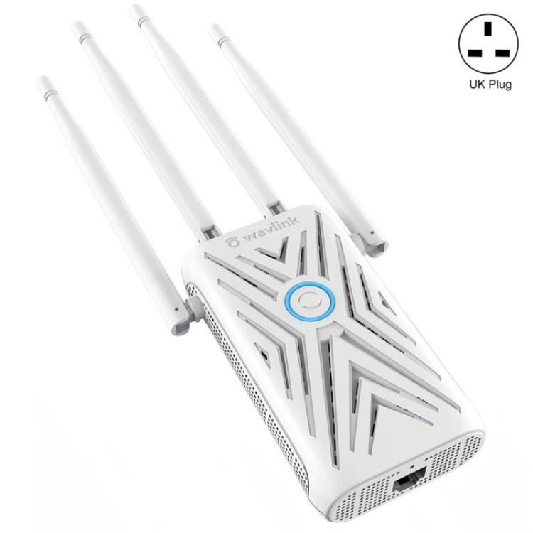 WAVLINK WN579A3 Home WiFi Extender 1200Mbps 2.4GHz / 5GHz Dual Band AP Wireless Router, Plug:UK Plug - free shipping - PMC Jewellery - Order now!