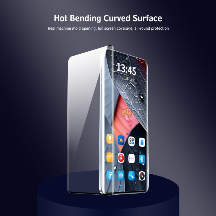 For Redmi Note 13 Pro+ ENKAY Hat-Prince Heat Bending Full Side Glue Tempered Glass Film -  by ENKAY | Online Shopping South Africa | PMC TechLife | Buy Now Pay Later Mobicred