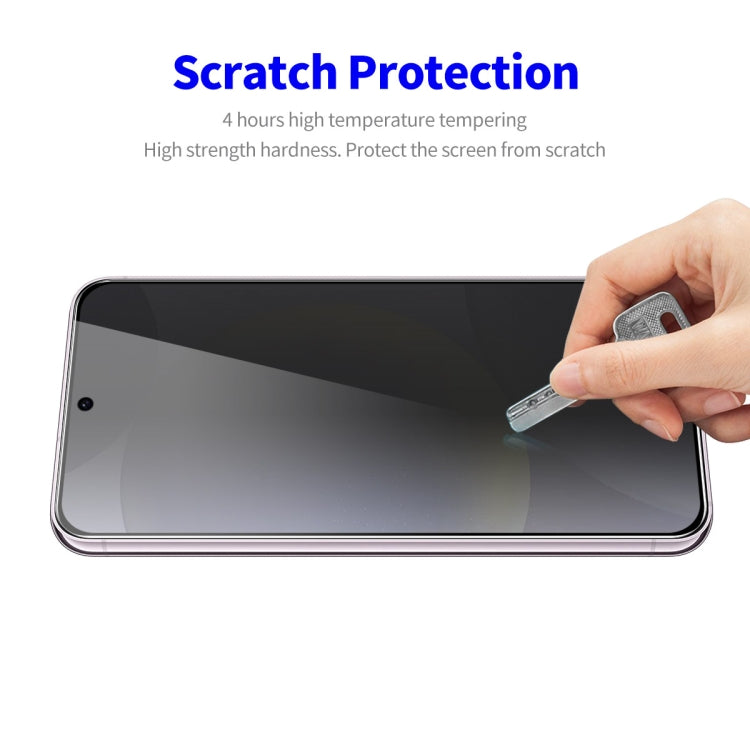 For Samsung Galaxy S24 FE 5G 5pcs ENKAY Hat-Prince 28 Degree Anti-peeping Privacy Tempered Glass Film - Galaxy Tempered Glass by ENKAY | Online Shopping South Africa | PMC Jewellery | Buy Now Pay Later Mobicred