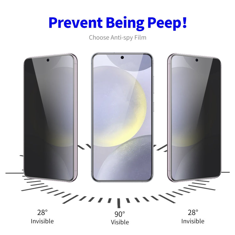 For Samsung Galaxy S24 FE 5G ENKAY Hat-Prince 28 Degree Anti-peeping Privacy Tempered Glass Film - free shipping - PMC Jewellery - Order now!
