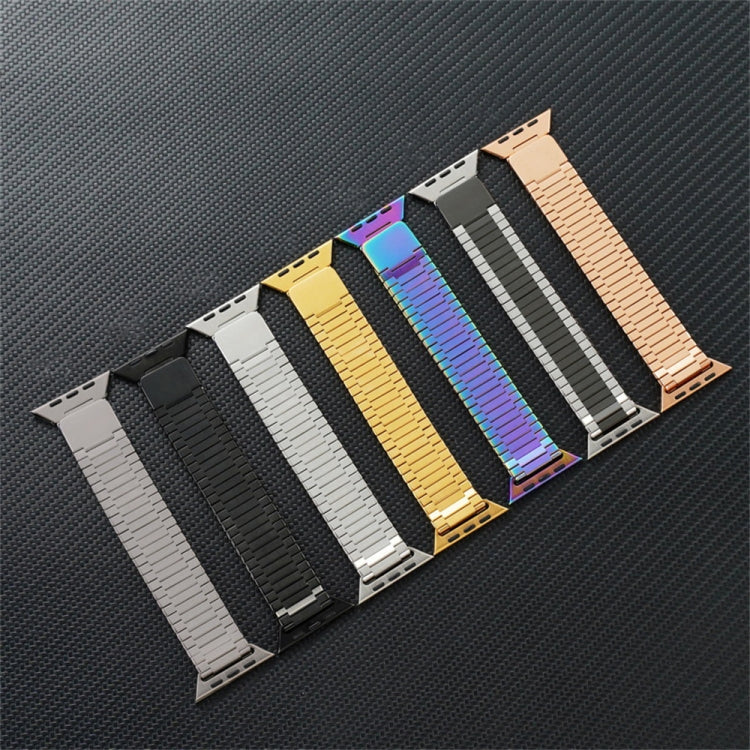 For Apple Watch Series 4 44mm Bamboo Magnetic Stainless Steel Metal Watch Strap(Color) - Watch Bands by PMC Jewellery | Online Shopping South Africa | PMC Jewellery