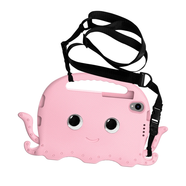 For TCL Tab 8 LE / WiFi 2023 Octopus Style EVA Hybrid PC Shockproof Tablet Case with Strap(Pink) - Others by PMC TechLife | Online Shopping South Africa | PMC TechLife | Buy Now Pay Later Mobicred