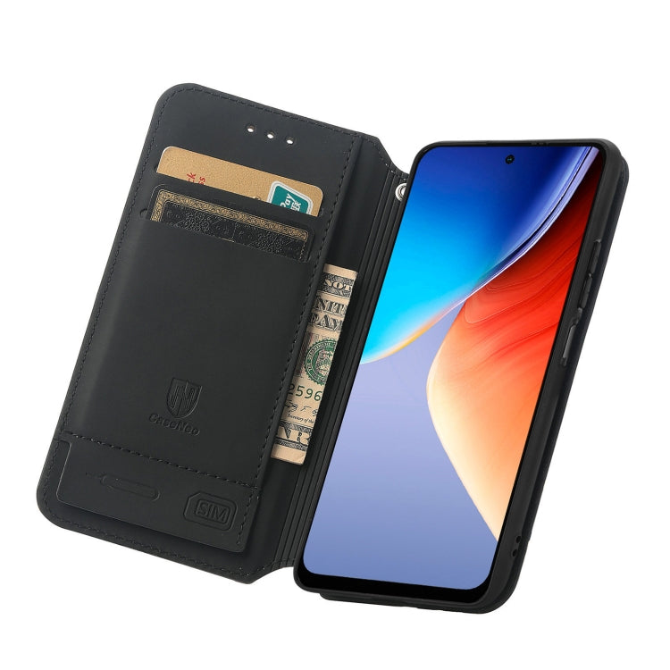 For Blackview  A96 CaseNeo Colorful Magnetic Leather Phone Case(Purple Scales) - More Brand by PMC TechLife | Online Shopping South Africa | PMC TechLife