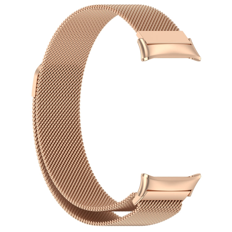 For Honor Watch 4 TMA-L19 Milan Magnetic Steel Mesh Watch Band(Rose Gold) - Watch Bands by PMC TechLife | Online Shopping South Africa | PMC TechLife | Buy Now Pay Later Mobicred