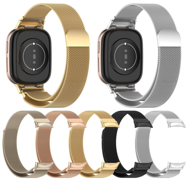 For Honor Watch 4 TMA-L19 Milan Magnetic Steel Mesh Watch Band(Rose Gold) - Watch Bands by PMC TechLife | Online Shopping South Africa | PMC TechLife | Buy Now Pay Later Mobicred