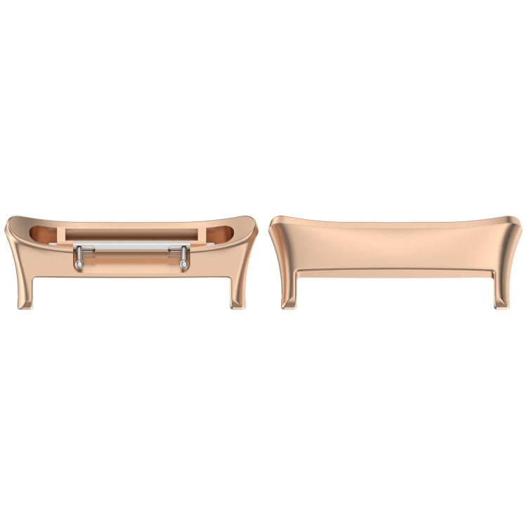 For Honor Watch 4 TMA-L19 1 Pair Metal Watch Band Connector(Rose Gold) - Other Accessories by PMc TechLife | Online Shopping South Africa | PMc TechLife | Buy Now Pay Later Mobicred