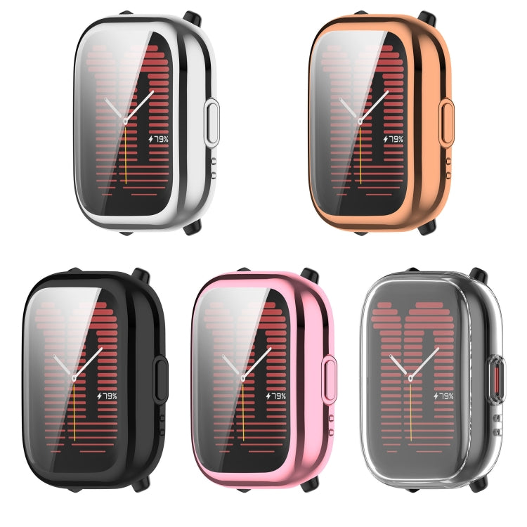 For Amazfit Active A2211 TPU All-Inclusive Watch Protective Case(Rose Gold) - Watch Cases by PMC TechLife | Online Shopping South Africa | PMC TechLife
