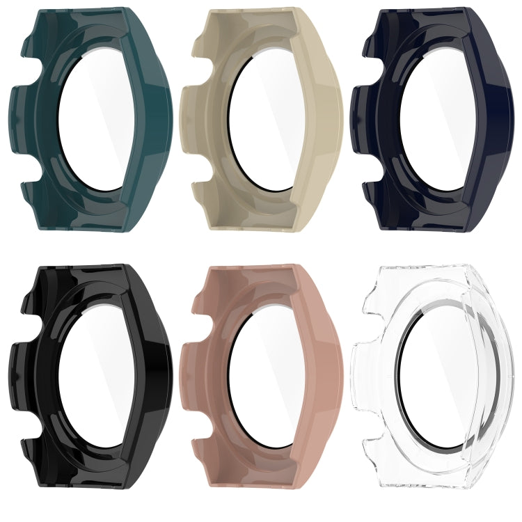 For Xiaomi Watch H1 PC + Tempered Film Integrated Watch Protective Case(Transparent) - Watch Cases by PMC TechLife | Online Shopping South Africa | PMC TechLife | Buy Now Pay Later Mobicred