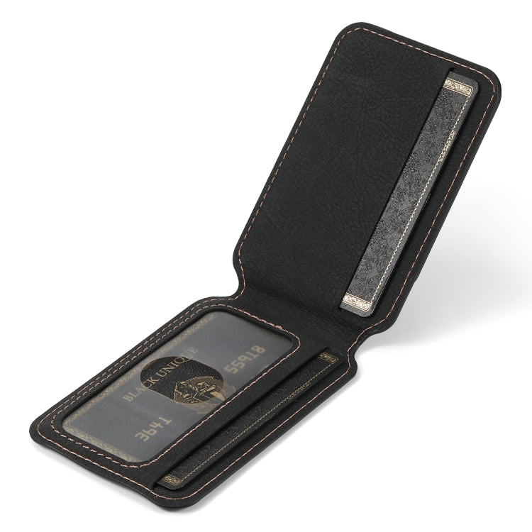 For Google Pixel 6 Suteni H16 Litchi Texture Leather Detachable Wallet Back Phone Case(Black) - Google Cases by Suteni | Online Shopping South Africa | PMC TechLife | Buy Now Pay Later Mobicred