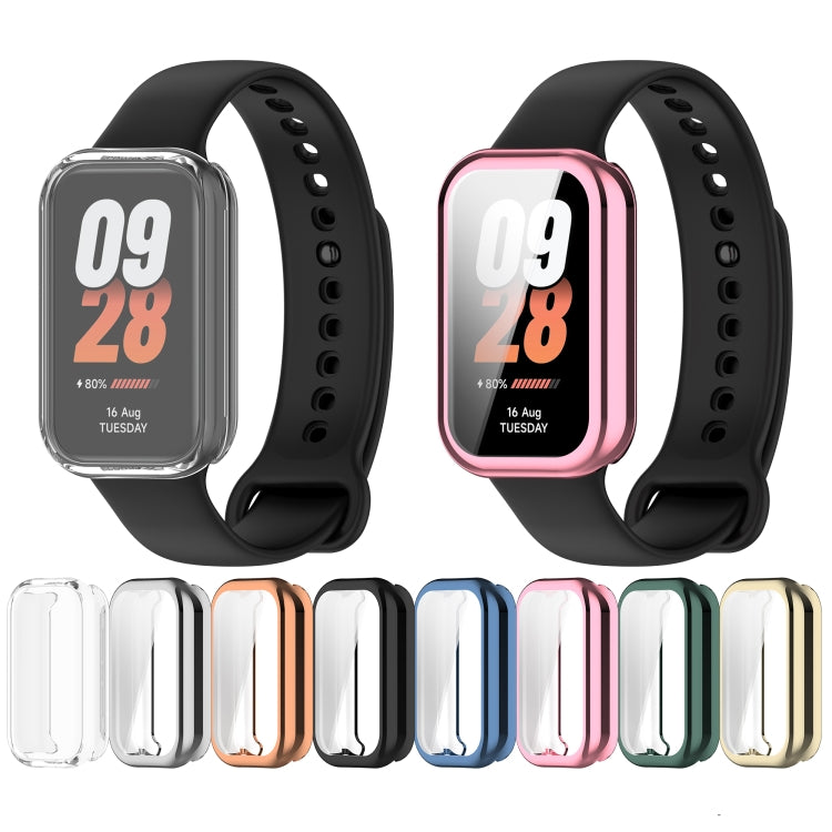 For Redmi Band 2 Full Package TPU Electroplated Watch Protective Case(Green) - Watch Cases by PMC TechLife | Online Shopping South Africa | PMC TechLife | Buy Now Pay Later Mobicred