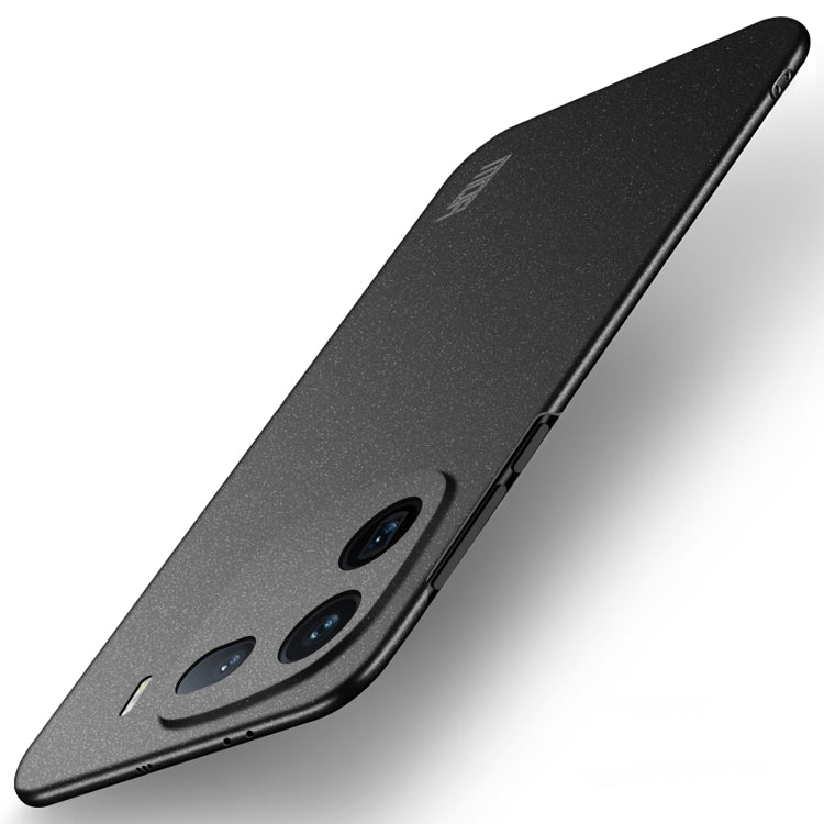 For vivo iQOO 12 MOFI Fandun Series Frosted PC Ultra-thin All-inclusive Phone Case(Black) - vivo Cases by MOFI | Online Shopping South Africa | PMC TechLife | Buy Now Pay Later Mobicred