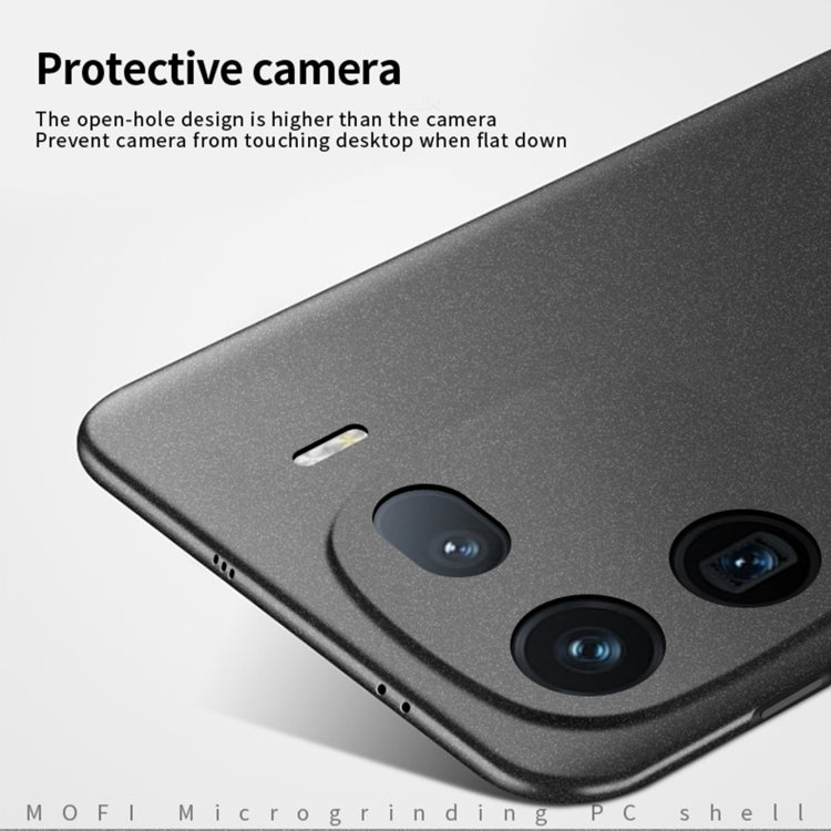 For vivo iQOO 12 Pro MOFI Fandun Series Frosted PC Ultra-thin All-inclusive Phone Case(Green) - iQOO 12 Pro Cases by MOFI | Online Shopping South Africa | PMC TechLife