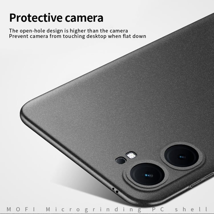 For vivo iQOO Neo9 / Neo9 Pro MOFI Fandun Series Frosted PC Ultra-thin All-inclusive Phone Case(Gray) - vivo Cases by MOFI | Online Shopping South Africa | PMC TechLife | Buy Now Pay Later Mobicred