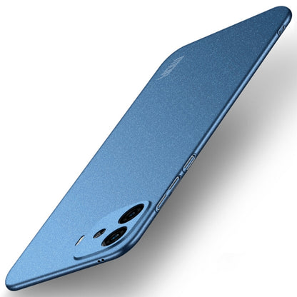 For vivo iQOO Z9 Turbo / iQOO Z9 MOFI Fandun Series Frosted PC Ultra-thin All-inclusive Phone Case(Blue) - vivo Cases by MOFI | Online Shopping South Africa | PMC Jewellery | Buy Now Pay Later Mobicred