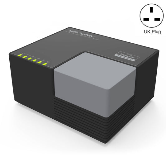 WAVLINK WL-UG39DK3 Fast Charging Gigabit Ethernet Dual Display Video Dock USB 3.0 Hub, Plug:UK Plug -  by WAVLINK | Online Shopping South Africa | PMC Jewellery | Buy Now Pay Later Mobicred