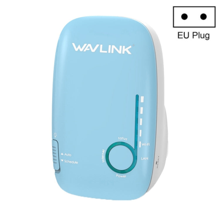 WAVLINK WN576K1 AC1200 Household WiFi Router Network Extender Dual Band Wireless Repeater, Plug:EU Plug (Blue) - free shipping - PMC Jewellery - Order now!