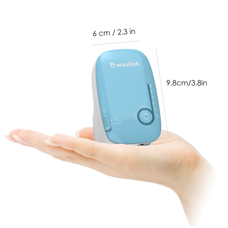 WAVLINK WN576K1 AC1200 Household WiFi Router Network Extender Dual Band Wireless Repeater, Plug:EU Plug (Blue) - free shipping - PMC Jewellery - Order now!