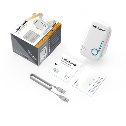 WAVLINK WN576K1 AC1200 Household WiFi Router Network Extender Dual Band Wireless Repeater, Plug:EU Plug (White) - Wireless Routers by WAVLINK | Online Shopping South Africa | PMC Jewellery | Buy Now Pay Later Mobicred