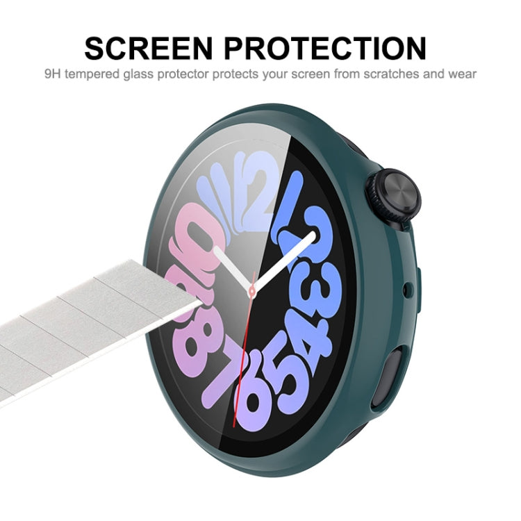 For vivo Watch 3 ENKAY Hat-Prince Full Coverage PC + Tempered Glass Film Integrated Watch Case(Black) - Watch Case by ENKAY | Online Shopping South Africa | PMC Jewellery | Buy Now Pay Later Mobicred