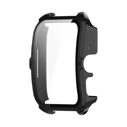 For OPPO Watch 4 Pro ENKAY Hat-Prince Full Coverage PC + Tempered Glass Film Integrated Watch Case(Black) - Watch Case by ENKAY | Online Shopping South Africa | PMC Jewellery | Buy Now Pay Later Mobicred