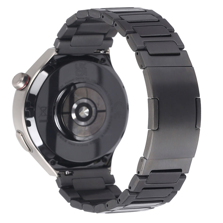 For Huawei Watch GT Runner H-Shaped Folding Buckle Stainless Steel Metal Watch Band(Silver) - free shipping - PMc TechLife - Order now!