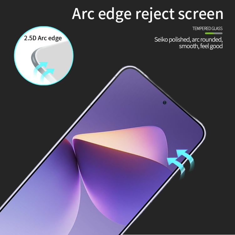 For Meizu 21 MOFI 9H 2.5D Full Screen Tempered Glass Film(Black) - Huawei Tempered Glass by MOFI | Online Shopping South Africa | PMC Jewellery