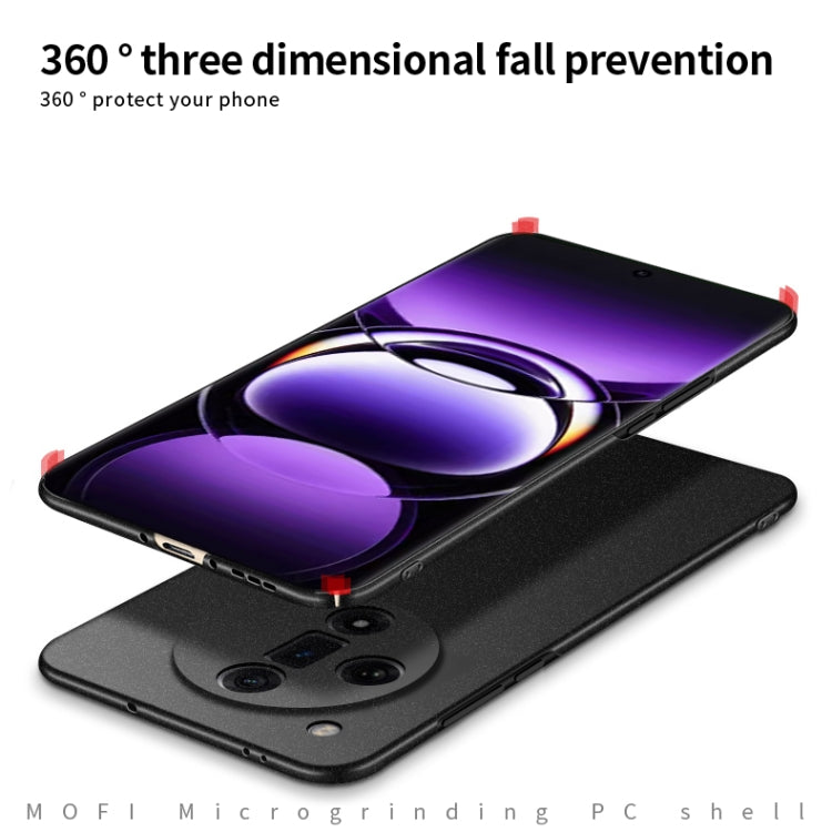 For OPPO Find X7 MOFI Fandun Series Frosted PC Ultra-thin All-inclusive Phone Case(Green) - free shipping - PMC TechLife - Order now!