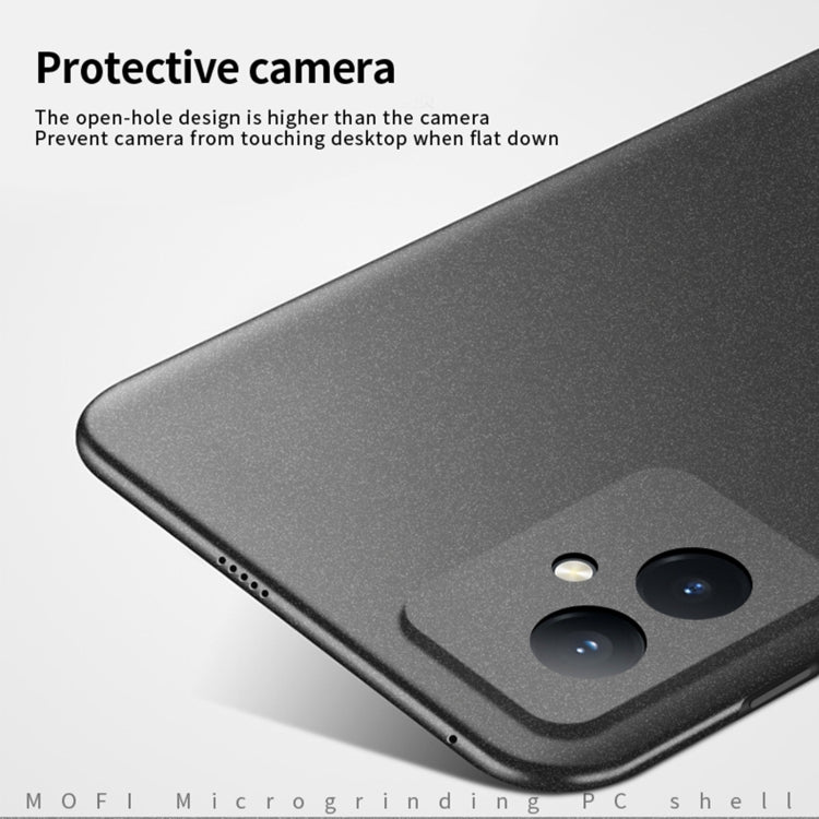 For Honor 100 MOFI Fandun Series Frosted PC Ultra-thin All-inclusive Phone Case(Gray) - Honor Cases by MOFI | Online Shopping South Africa | PMC Jewellery