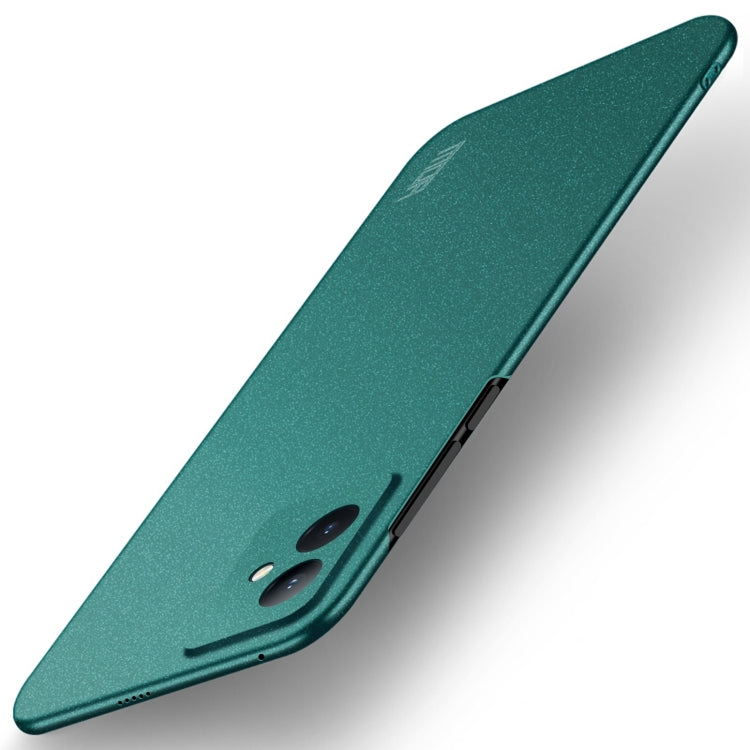 For Honor 100 MOFI Fandun Series Frosted PC Ultra-thin All-inclusive Phone Case(Green) - Honor Cases by MOFI | Online Shopping South Africa | PMC Jewellery