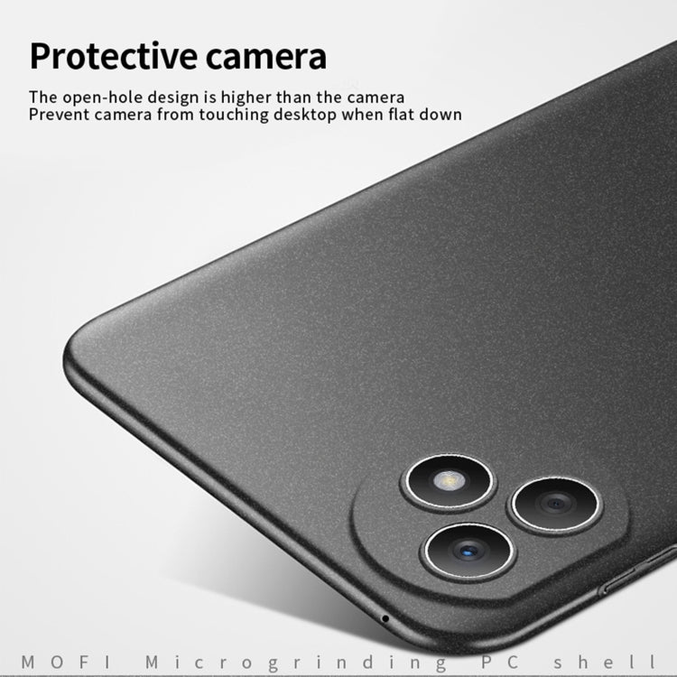 For Honor X50i+ / X50i Pro MOFI Fandun Series Frosted PC Ultra-thin All-inclusive Phone Case(Black) - Honor Cases by MOFI | Online Shopping South Africa | PMC Jewellery