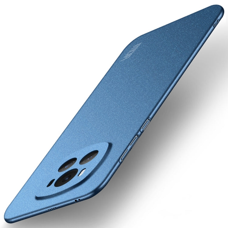 For Honor Magic6 MOFI Fandun Series Frosted PC Ultra-thin All-inclusive Phone Case(Blue) - Honor Cases by MOFI | Online Shopping South Africa | PMC Jewellery