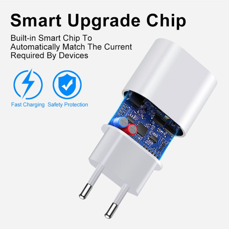 PD35W USB-C / Type-C Port Charger for iPhone / iPad Series, EU Plug - USB Charger by PMC TechLife | Online Shopping South Africa | PMC TechLife | Buy Now Pay Later Mobicred